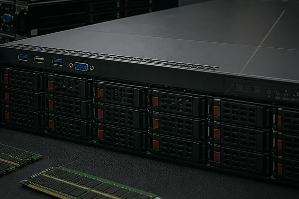 Серверные комплектующие процессоры память диски