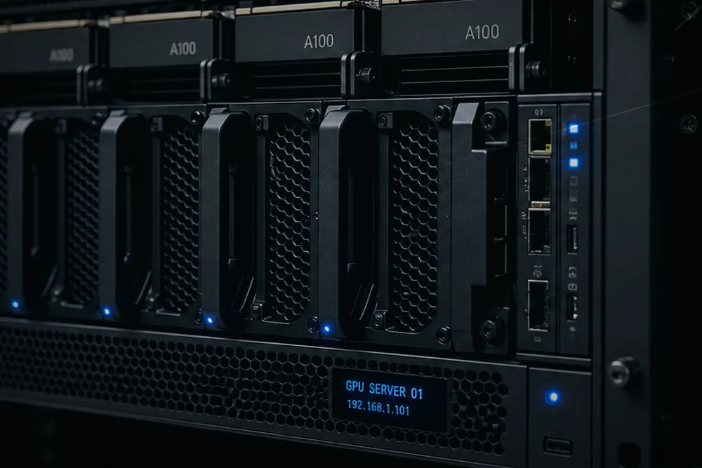 GPU-сервер для AI и рендеринга